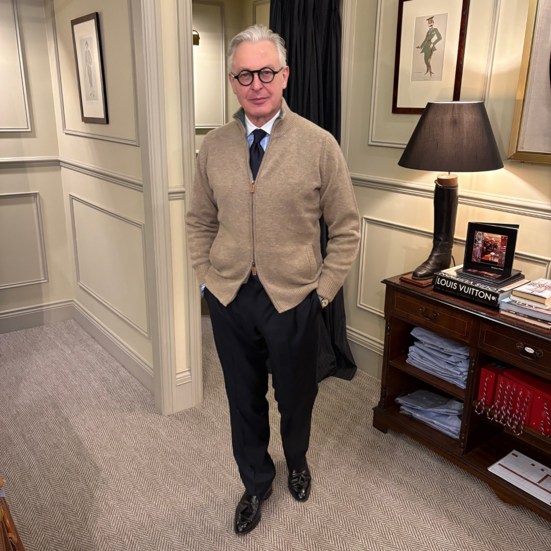 Geelong lambswool Full zip