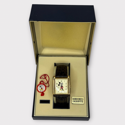Mickey Mouse Seiko tank watch