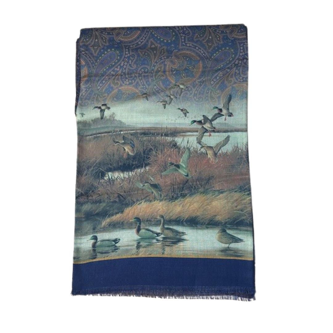 Rhodes Wood Duck country scarf