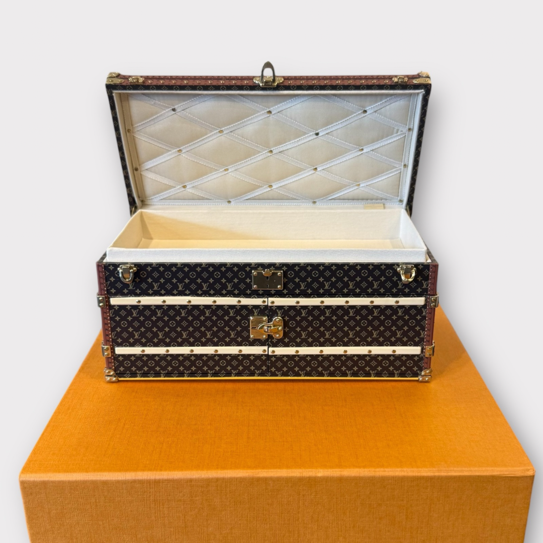 Louis Vuitton mini trunk with drawers