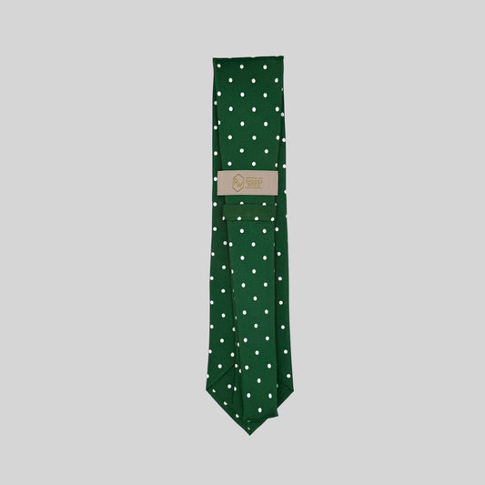 Green Polka Dot Tie