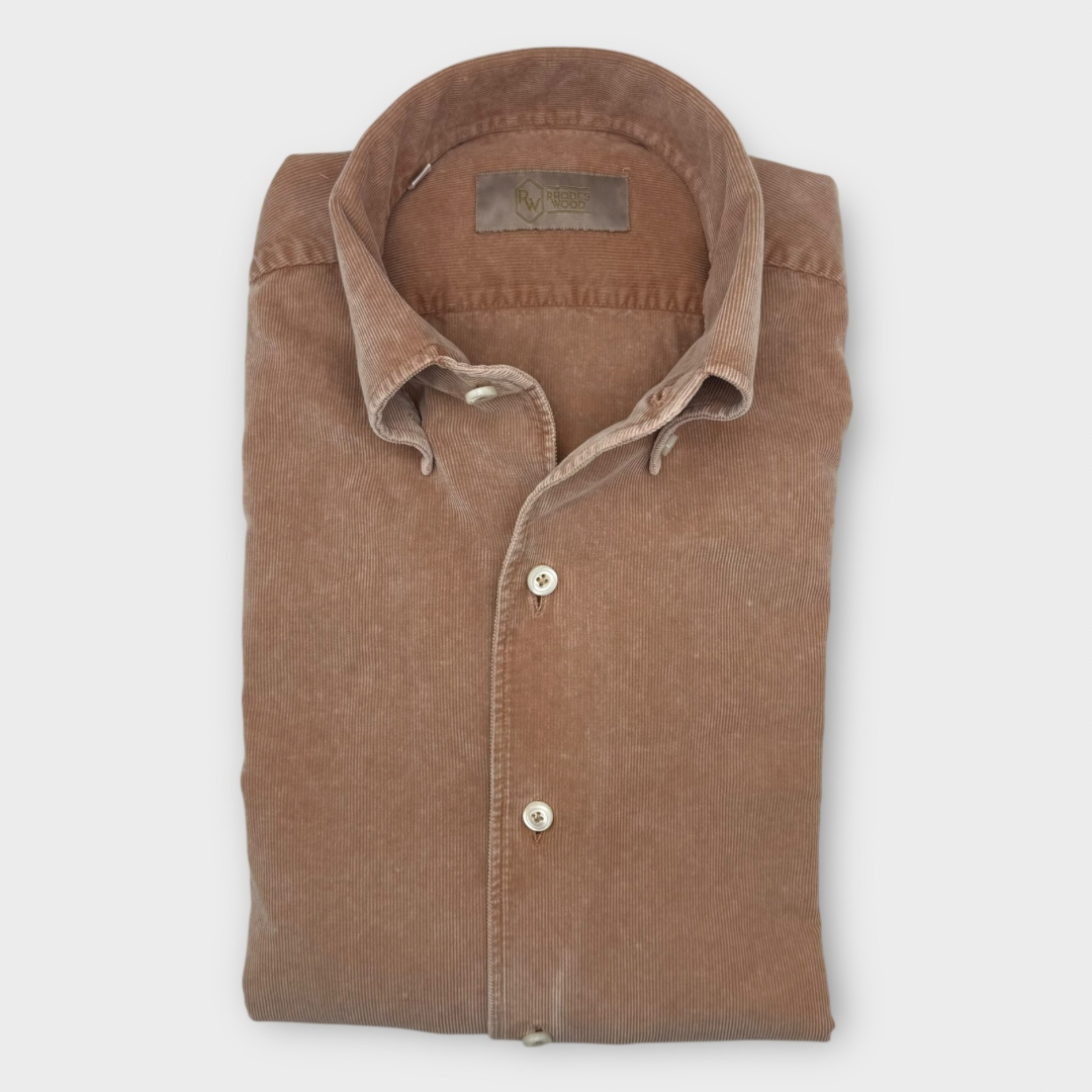 Tan corduroy shirt 