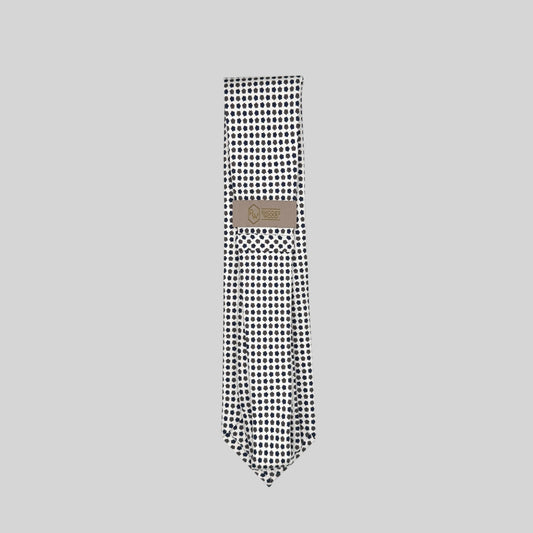 White floral Tie