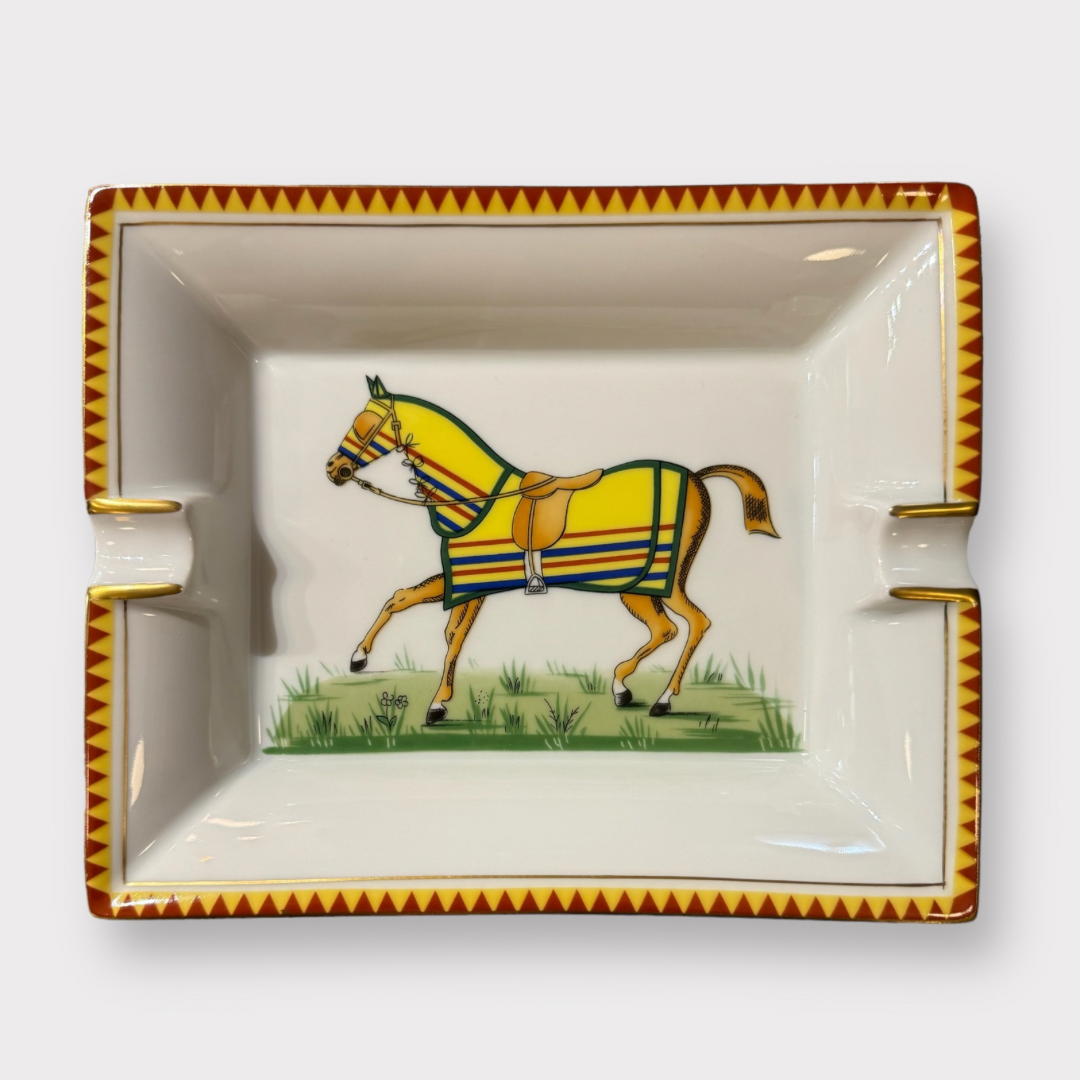 Hermes ashtray horse