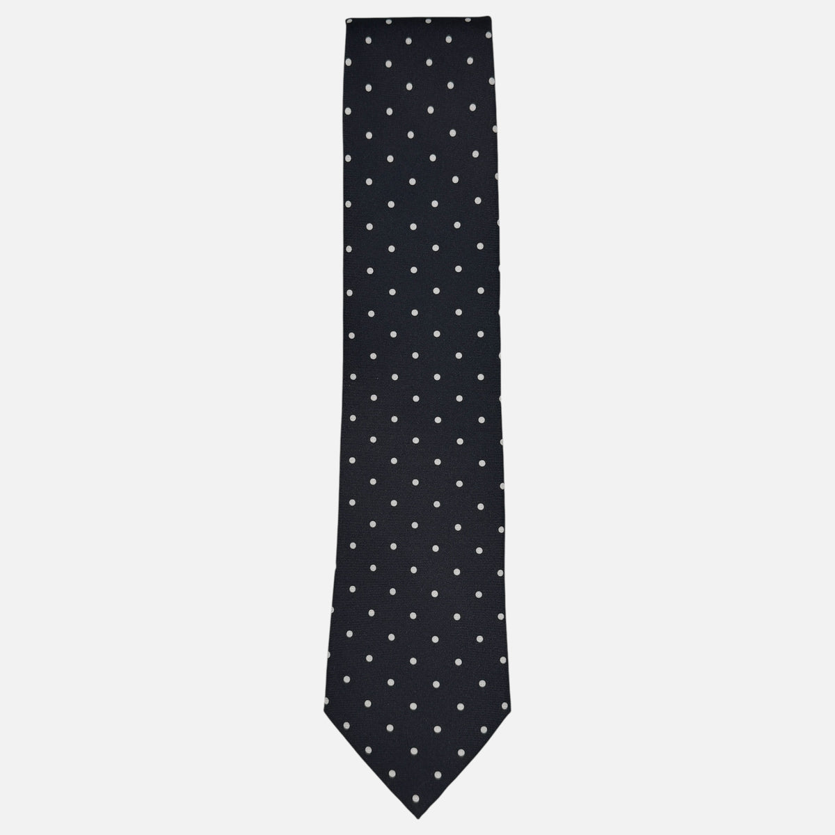 Midnight Polka Dot Tie