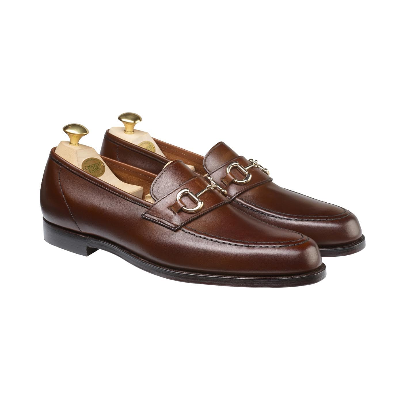 Crockett and Jones snaffle loafer for Rhodes wood