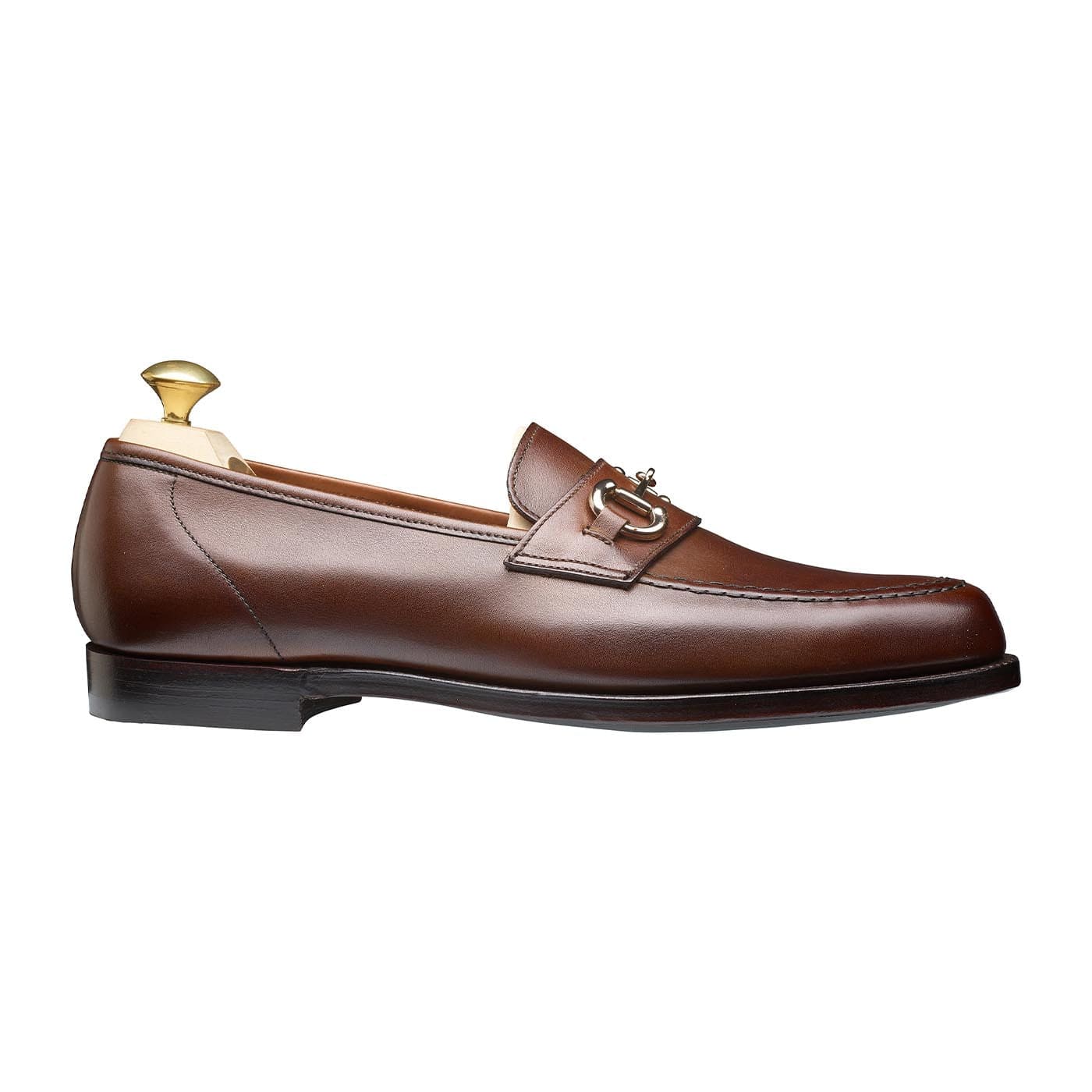 Crockett and Jones snaffle loafer for Rhodes wood