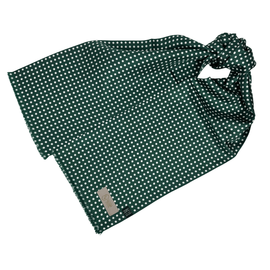 Rhodes Wood Green tubular scarf 