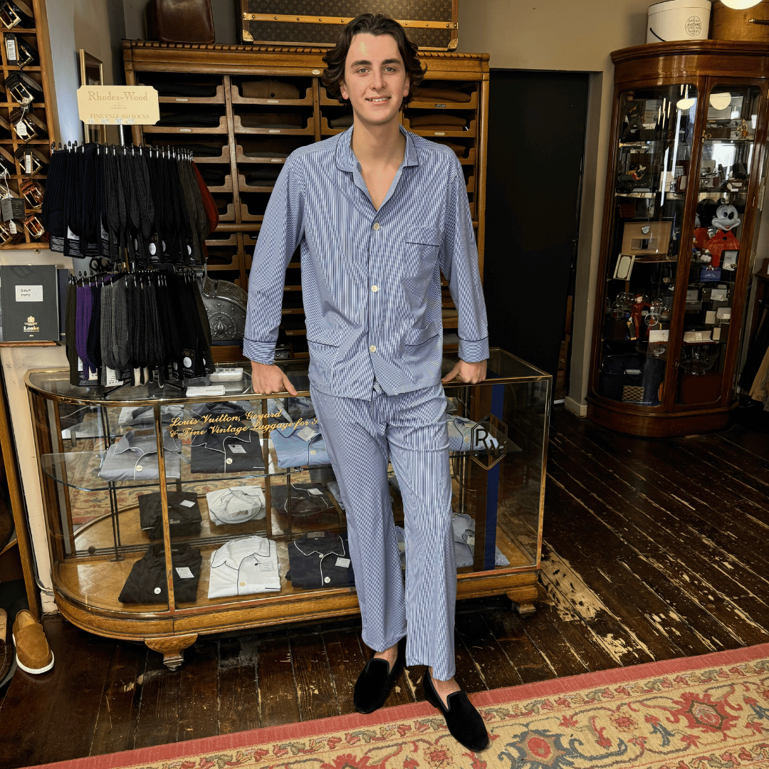 Luxury 4 way stretch Pyjamas Rhodes Wood