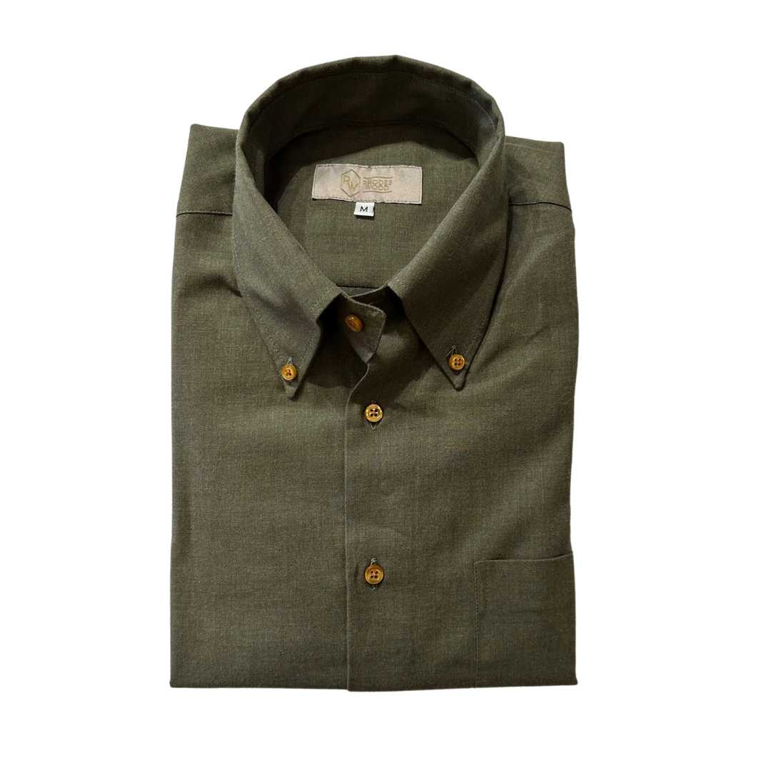 Rhodes Wood Olive casual shirt 