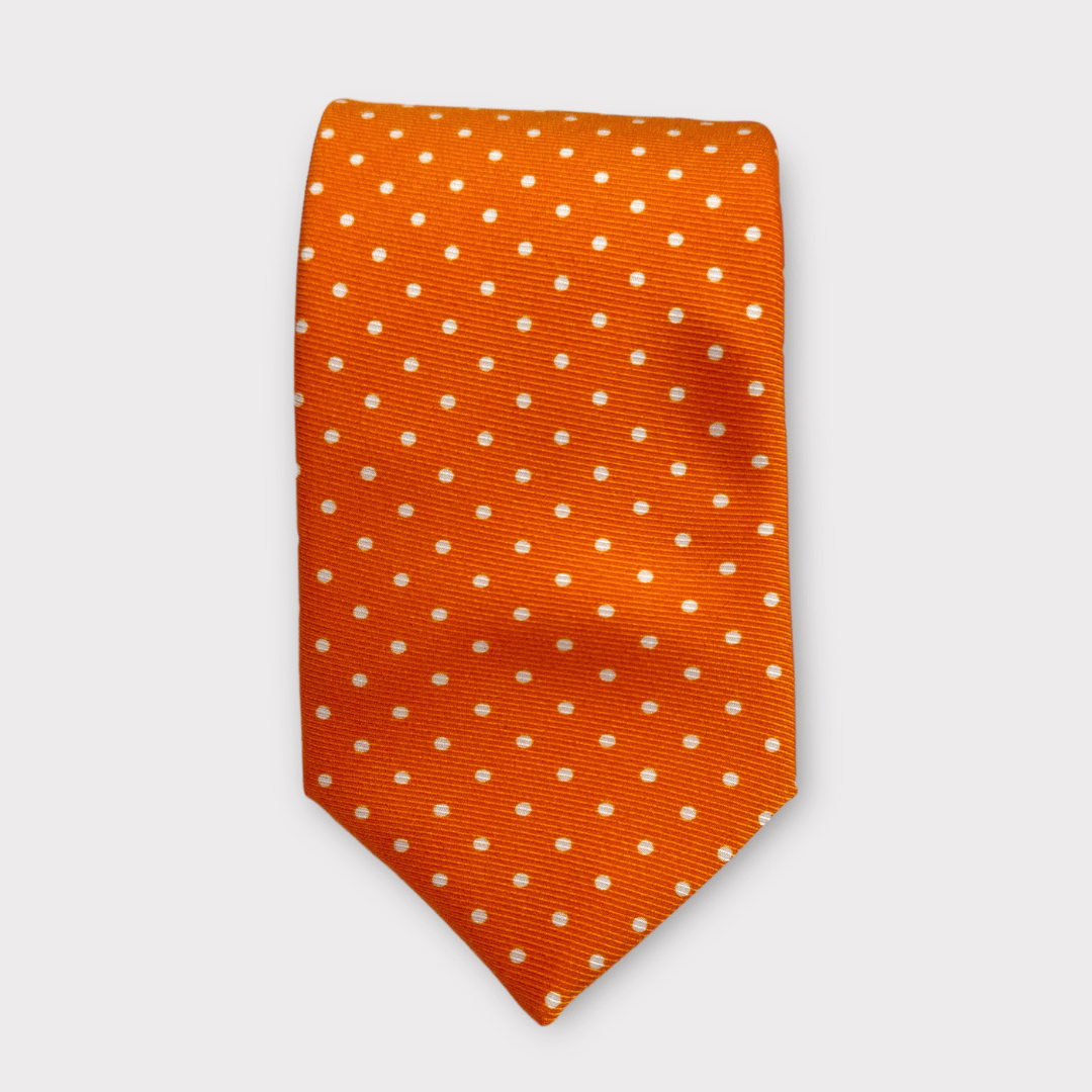 Rhodes Wood silk Tie