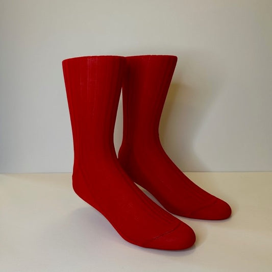 Rhodes Wood Red Pantherella socks