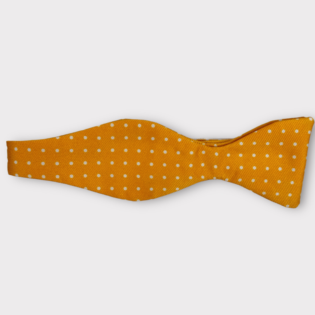 Rhodes wood silk bow tie