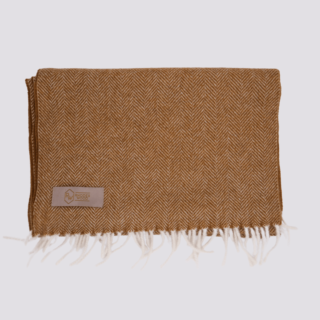 Cashmere Herringbone scarves