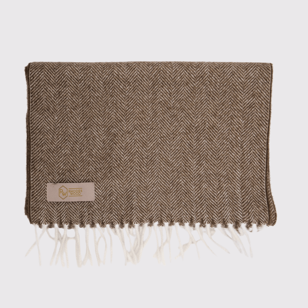 Cashmere Herringbone scarves